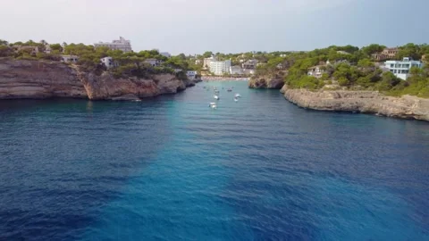 Cala Santanyi in Mallorca Stock Footage 206361994