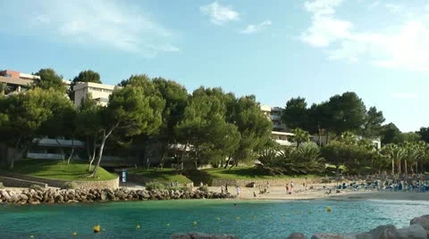 Cala Vinyes, Mallorca Stock Footage 11344832