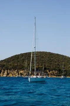 Cala Violina Stockfoto's