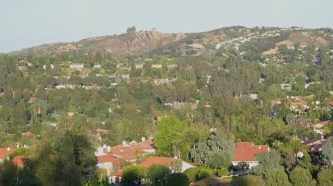 Calabasas Homes Stock Footage 50144014