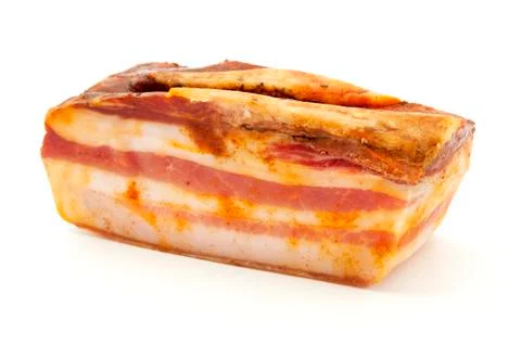 Calabrian pancetta Stock Photos
