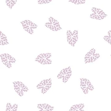 Caladium tropical leaf glyph vector seamless pattern Illustrazione stock