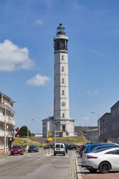 The Calais Lighthouse Foto stock