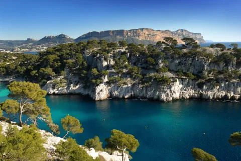 Calanque  of cassis Foto stock