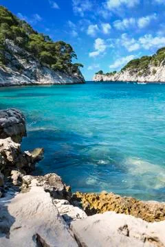 Calanque  of cassis Stock Photos