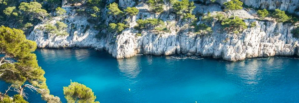 Calanque  of Cassis Stock Photos