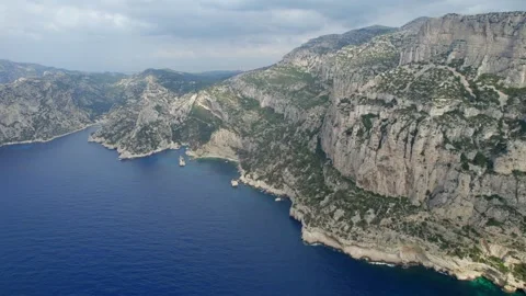 Calanques National Park Stock Footage 307332174