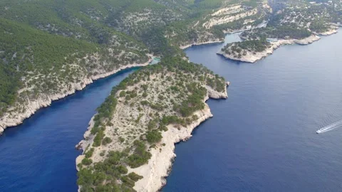 Calanques National Park Stock Footage 307332857