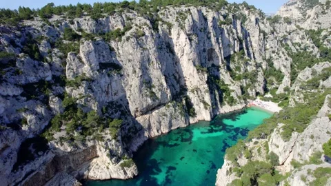 Calanques National Park Stock Footage 307333267
