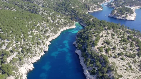 Calanques National Park Stock Footage 307336148