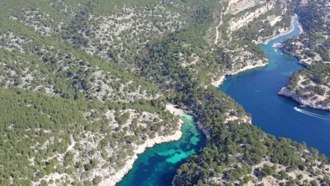 Calanques National Park Stock Footage 307336189