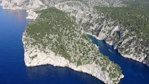 Calanques National Park Stock Footage 307336381