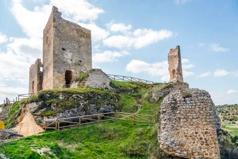 Calatanazor, soria spain Stock Photos