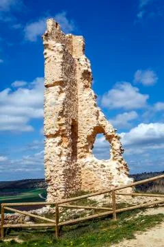 Calatanazor, soria spain 写真素材