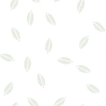 Calathea tropical leaf glyph vector seamless pattern Stock Illustration