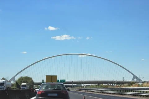 Calatrava bridge Stock Photos