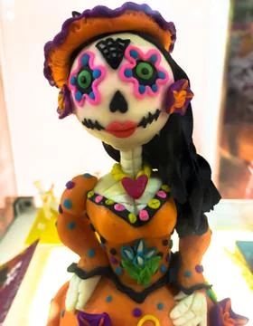 Calaveras de Dulce - Candy Skulls - Dia de Muertos Stock Photos