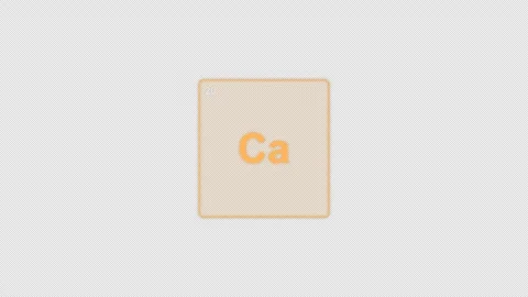 Calcium Ca Periodic Table Element Tile Clean No Text Animation Video Overlay Alp Видео 339371176