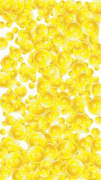 Calcium chaotic tablets. Stock Illustration