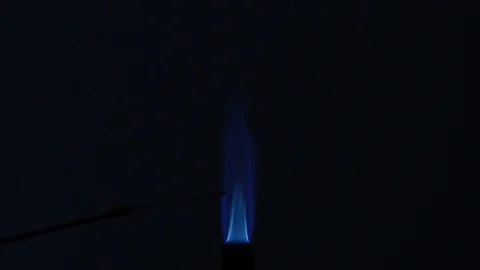 Calcium flame test Video stock 86212716