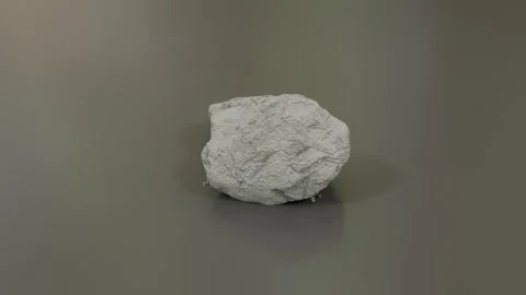 Calcium mineral speciment on a plain background. Stock Footage 297032100