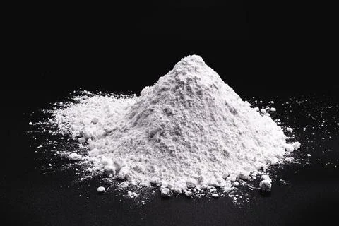 Calcium sulfide is a solid inorganic compound with the chemical formula CaS,  Stock Photos