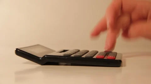 Calculate Stock Footage 959660