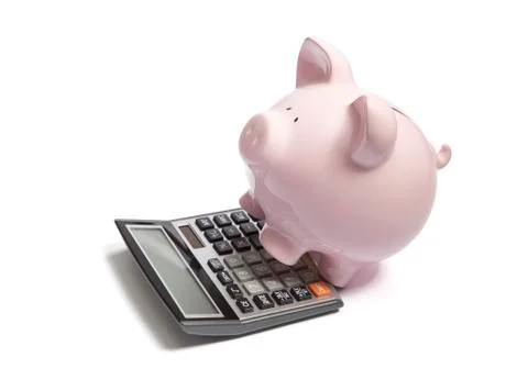 Calculating finance Stock Photos