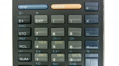 Calculating Stock Footage 123171