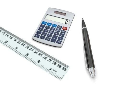 Calculating Stock Illustration