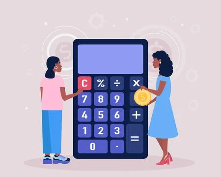 Calculating Illustration