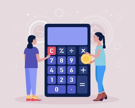 Calculating Illustration