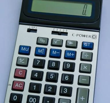 Calculating machine Stock Photos
