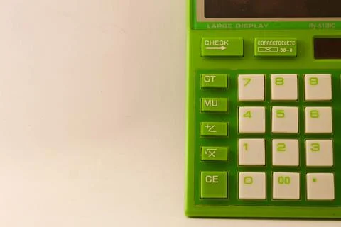 Calculating machine Foto stock