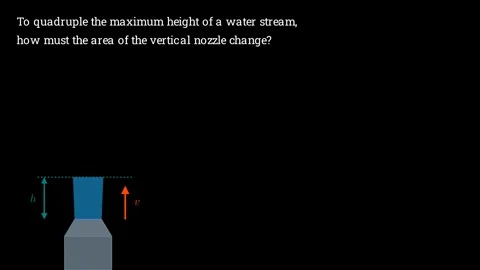 Calculating the opening of the nozzle Stock Footage 335400383