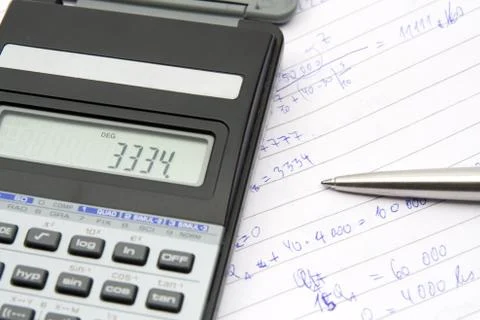 Calculating Stock Photos