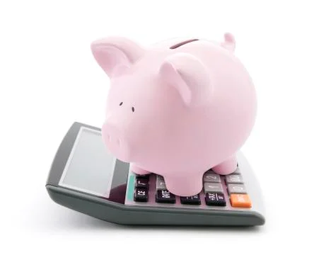 Calculating Savings Stock Photos