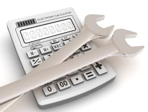Calculation of the cost of repair 库存插图