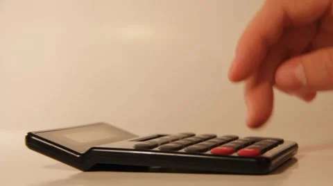 Calculation Stock Footage 959678