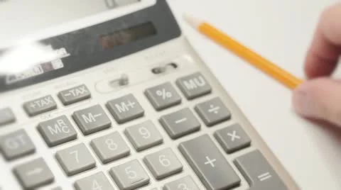 Calculation. Stock Footage 22329121