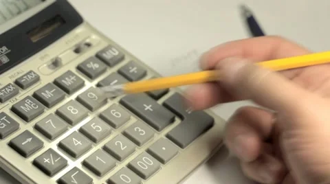 Calculation. Stock Footage 22329720