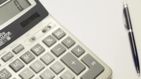 Calculation. Stock Footage 22521415