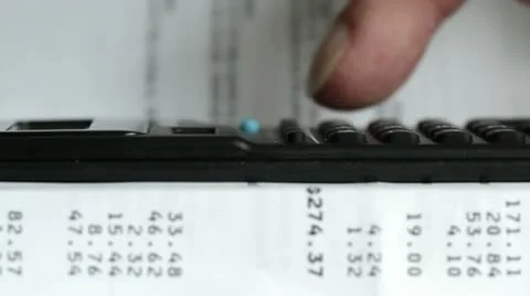 Calculation Stock Footage 22774672