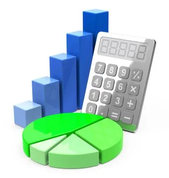 The calculation Stock Illustration