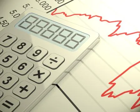 The calculation Stock Illustration