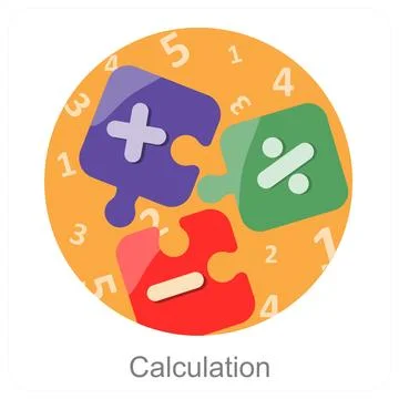 Calculation Stock Illustration