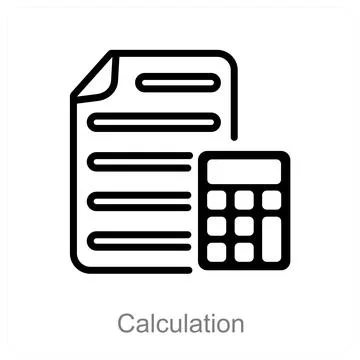 Calculation Stock Illustration