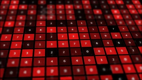 Calculation table for education purpose. Video stock 112669392