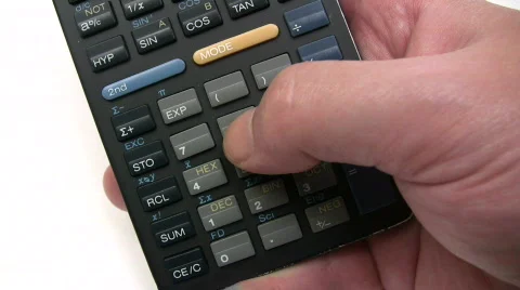 Calculations Stock Footage 367867
