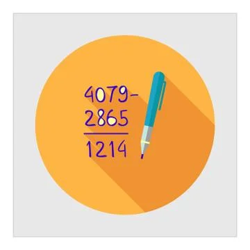 Calculations icon Stock-Illustration